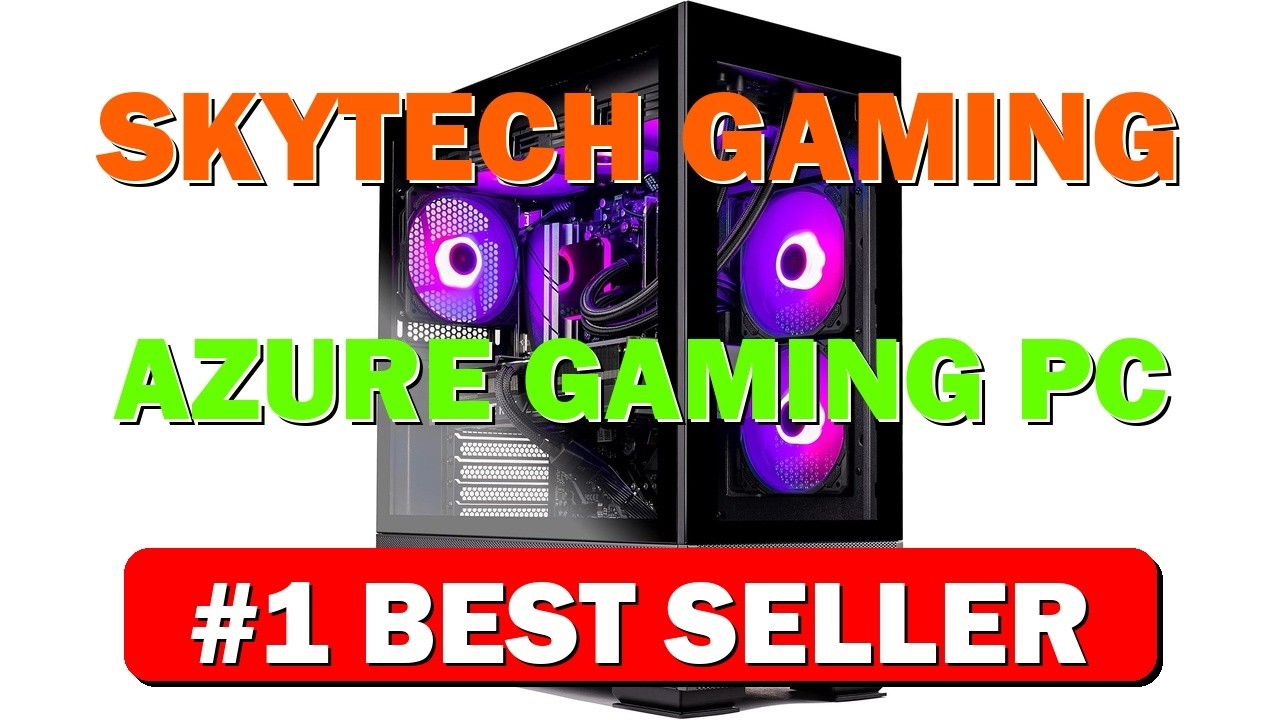 Skytech Gaming Azure Gaming PC Desktop  AMD Ryzen 7 7700X 4.5 - B0C2C1PQZD
