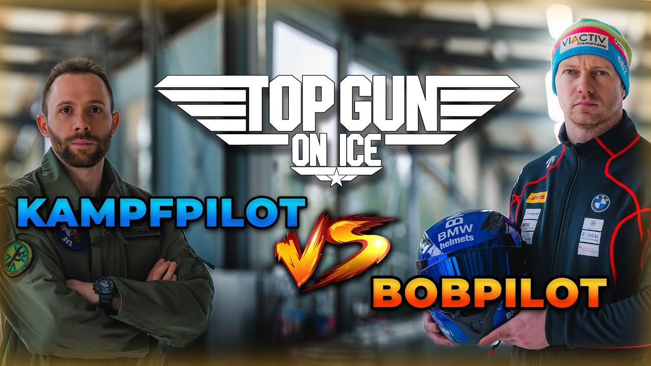 TOP GUN on ICE: Kampfpilot vs. Bobpilot