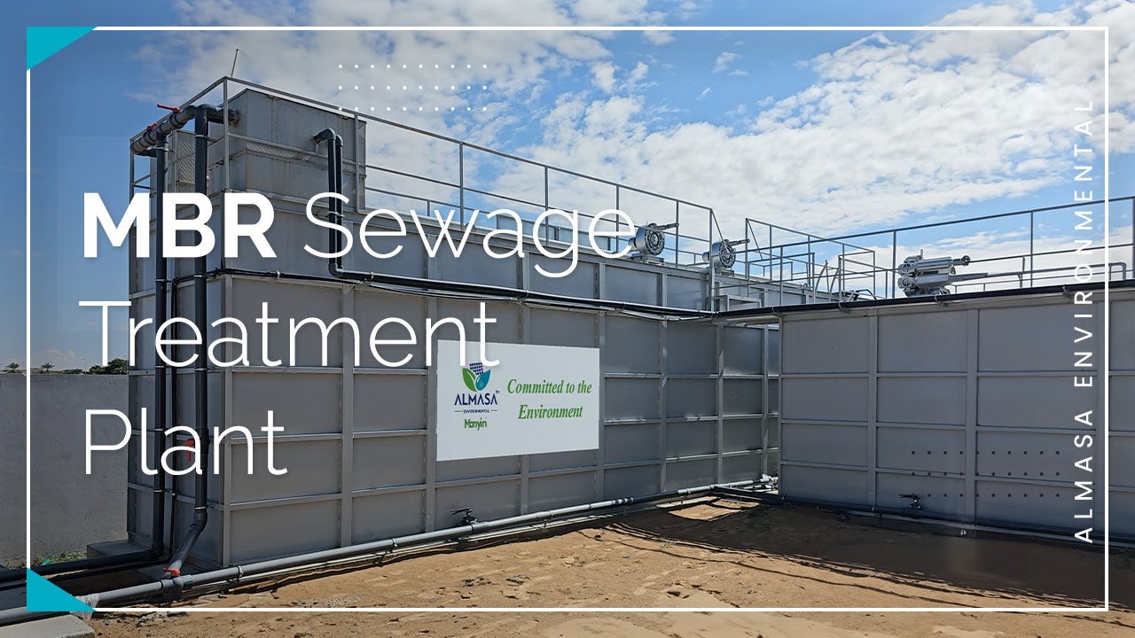MBR Sewage Treatment Plant​ | 400m3 per day | MBR | Almasa Environmental Solutions