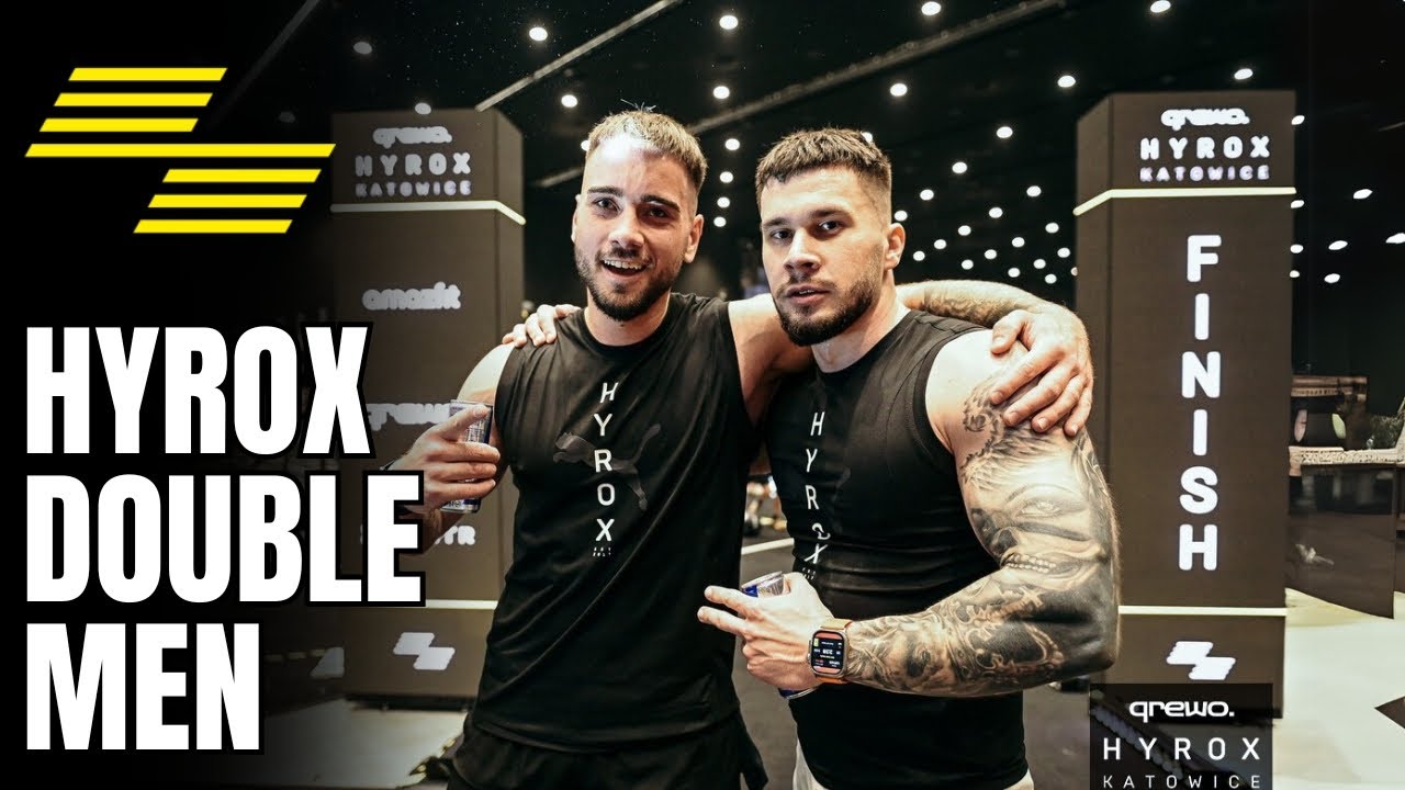 JAK DOPADL MŮJ PRVNÍ HYROX? I HYROX DOUBLE MEN KATOVICE