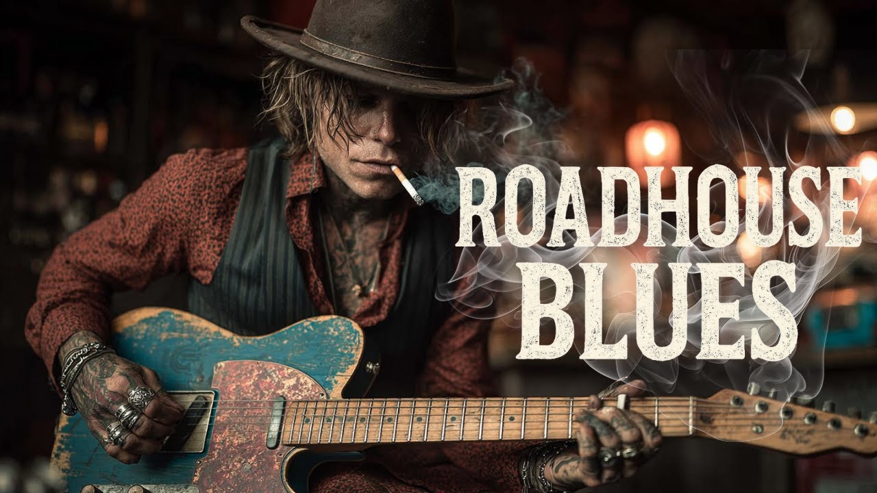 The Night Begins at the Bar | The BEST Roadhouse Blues | Smoky Slide Guitar & Raw Energy