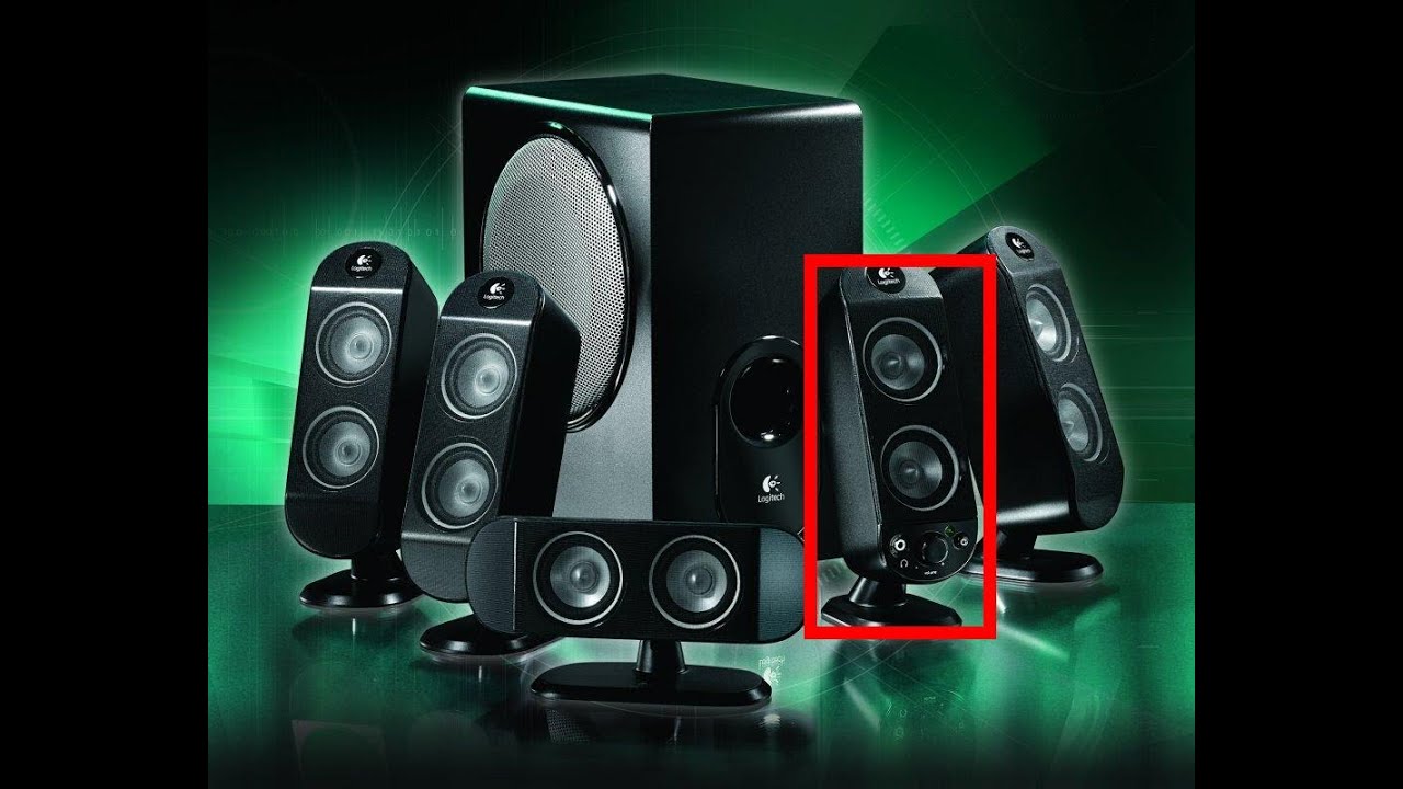 Ремонт сабвуфера фирмы Logitech X-530