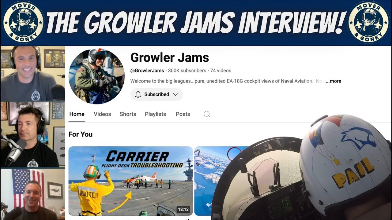 The Growler Jams Story – Pail’s Journey to the EA-18G