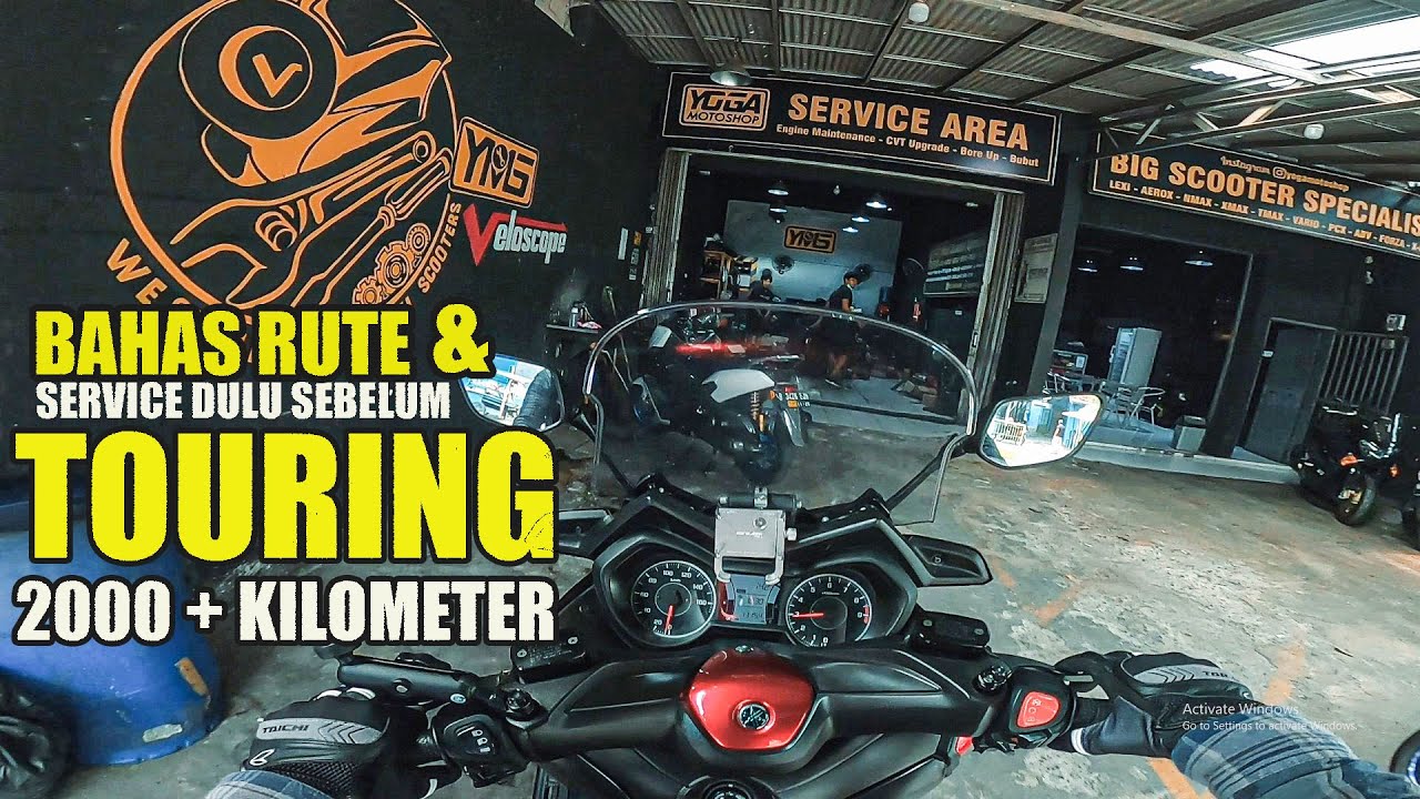 H-7 SEBELUM TOURING 2000 + KILOMETER WITH YAMAHA XMAX250