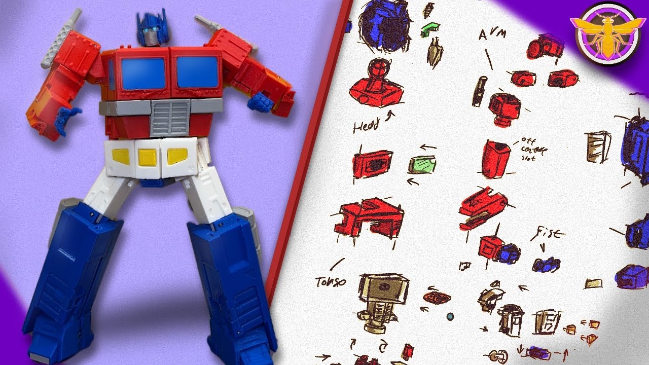 Making a 3D Printed Transformer PT:1 - Planning And Sketching