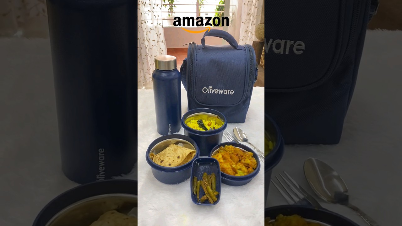 Best Selling Lunch Box On Amazon ❤️ #amazon #shorts #amzonfinds #amazonhaul #shortsfeed #viral #new