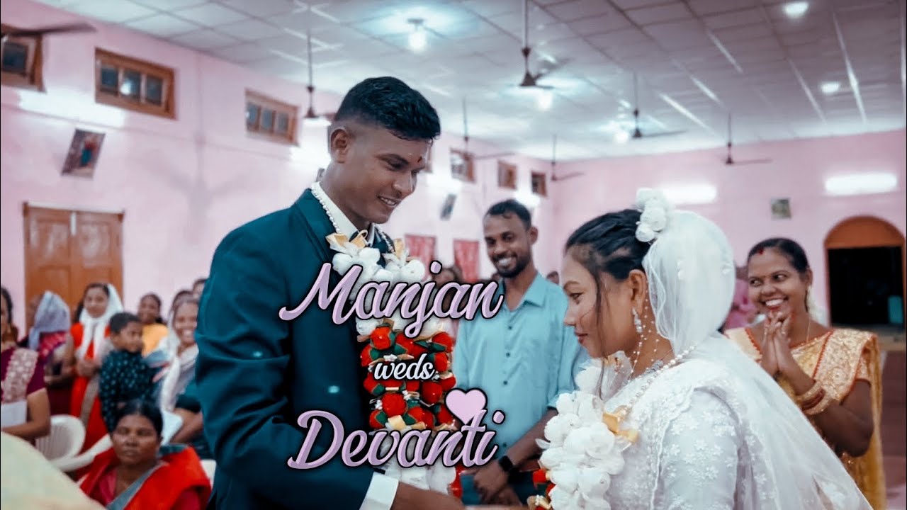 Wedding of Manjan weds Devanti | ST. Joseph Catholic Church Campbell Bay | Great Nicobar Island