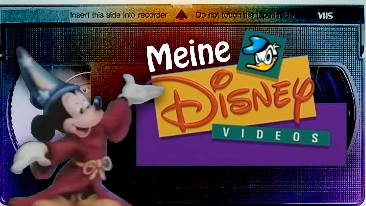 Meine Waltdisney VHS Kasetten