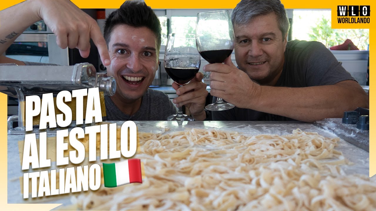 C&oacute;mo hacer FIDEOS CASEROS F&Aacute;CIL, R&Aacute;PIDO Y RICOS 🍝