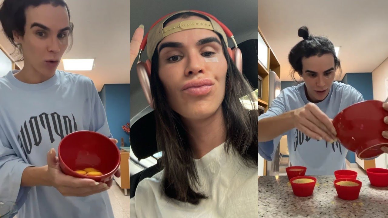 Rafa faz receitinha de empadinha fit |stories Rafa Uccman