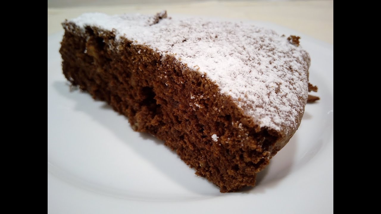 Torta cioccolato e mandorle semplice e veloce da preparare