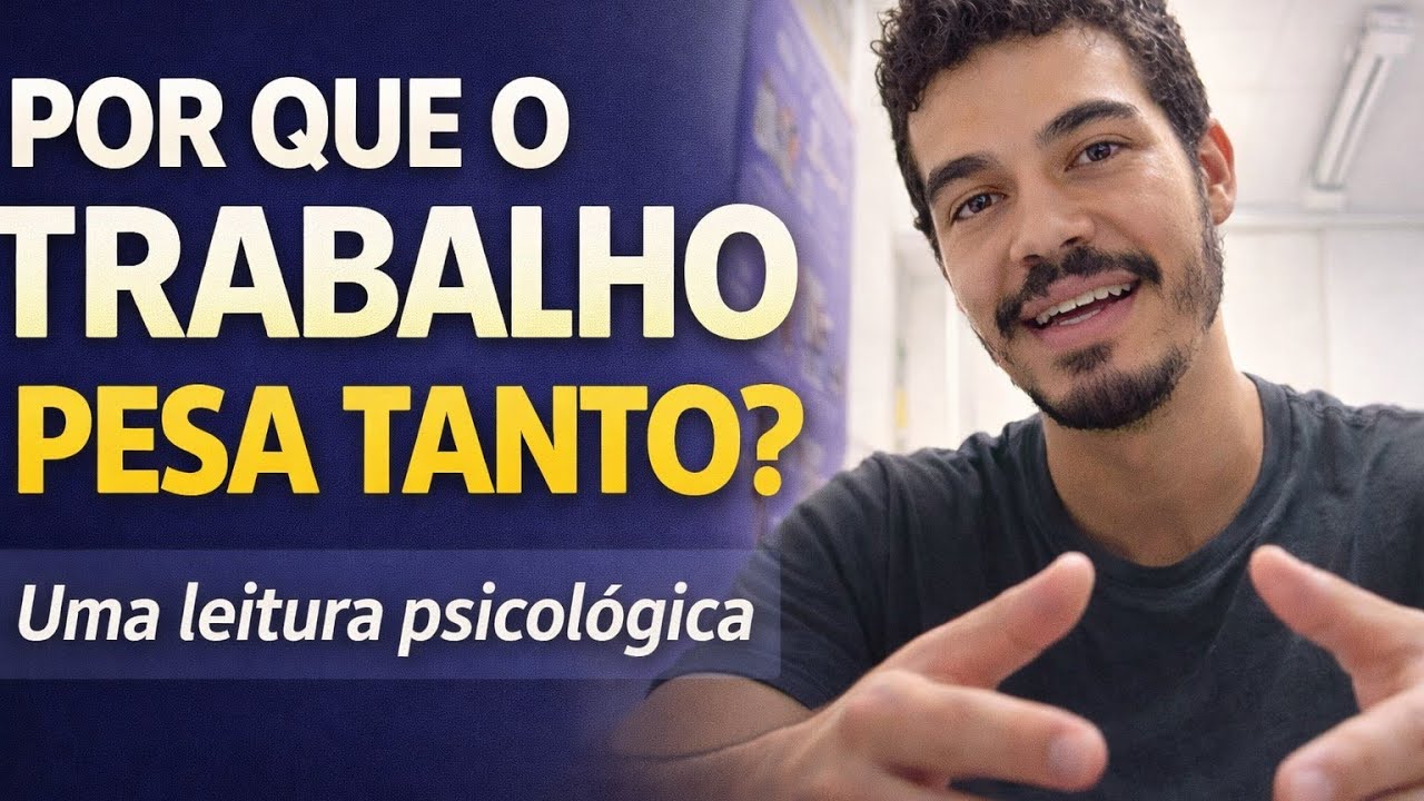 Porque o trabalho pesa tanto? Uma leitura psicológica sobre papel social e sentido.