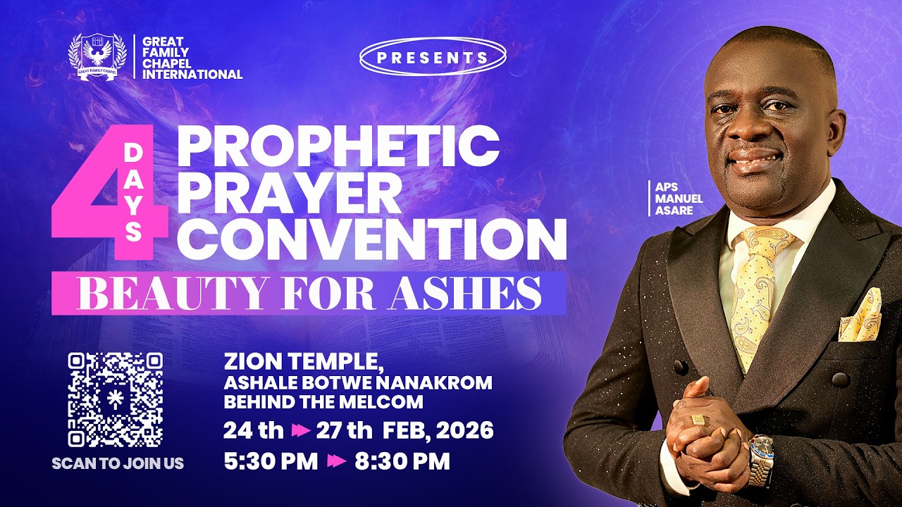4 DAYS PROPHETIC PRAYER CONVENTION - DAY 1  || 24TH FEBRUARY, 2026 ||