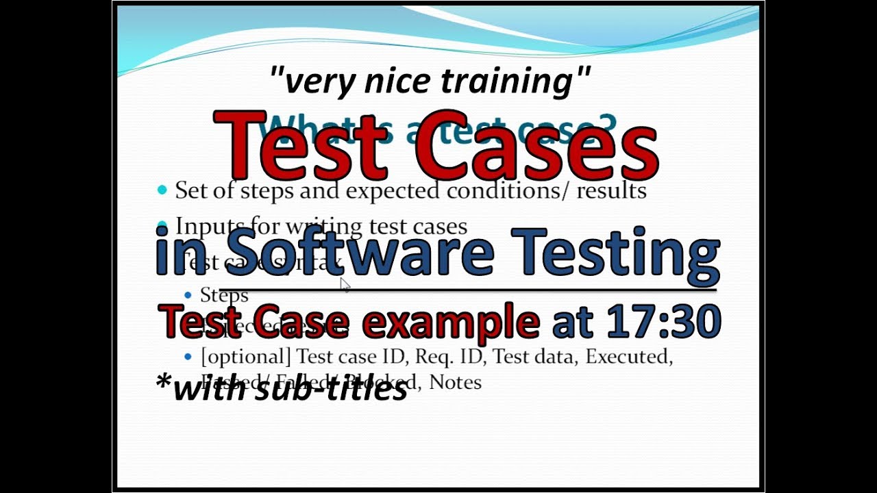 Test Cases in Manual Testing | How to write Test Cases in manual testing with Example | Test Cases