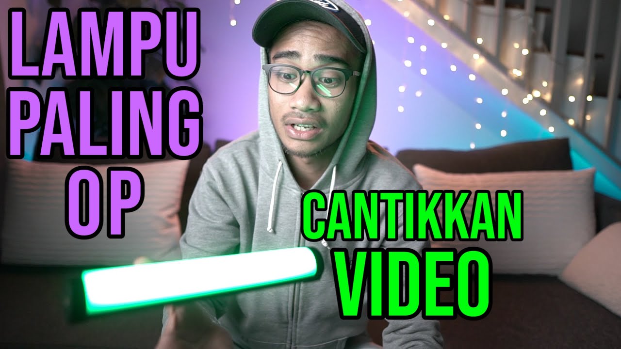 Setup Lampu Warna-Warni Bagi Video Cantik | Nanlite PavoTube ii 6c