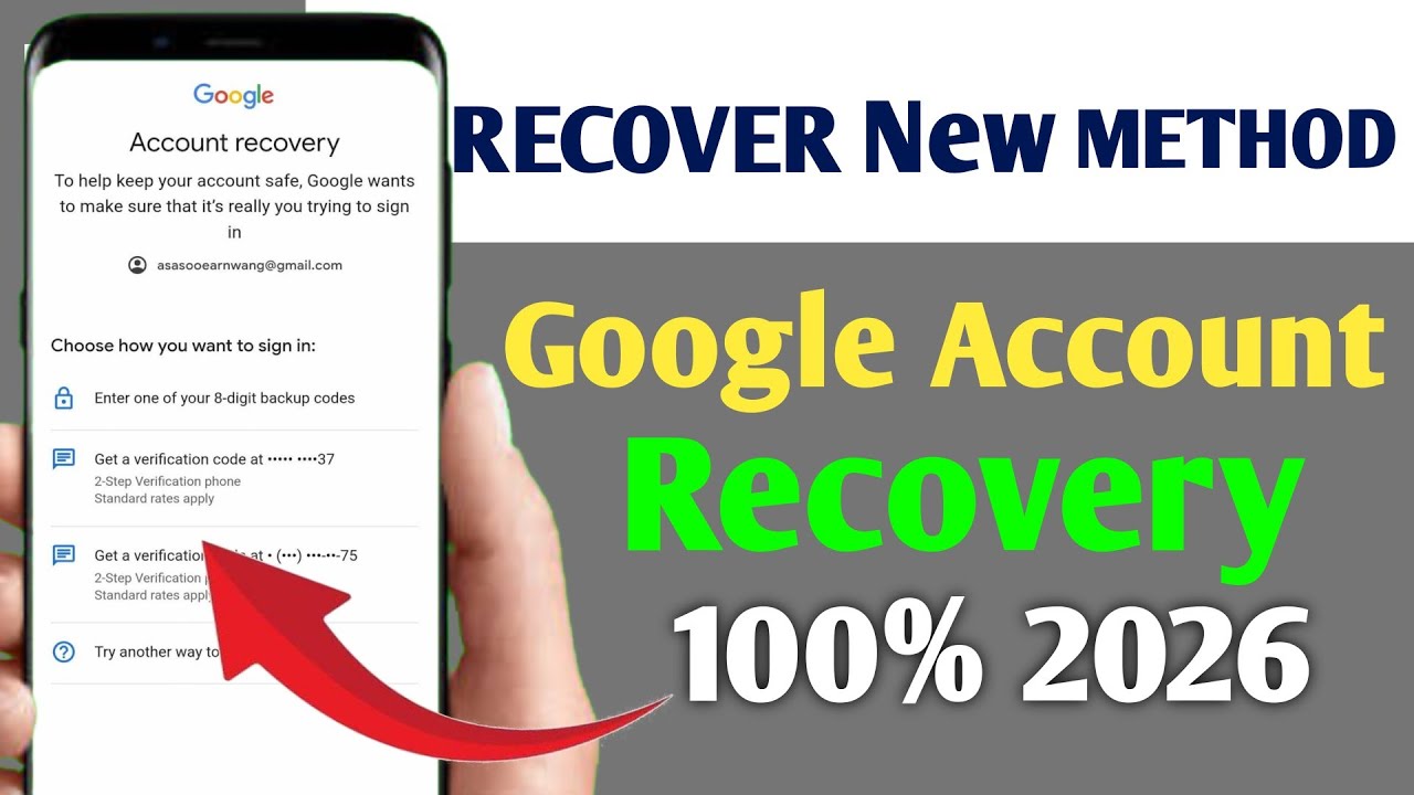 Gmail Account Recover Kaise Kare? 🔐 | 2 Minute Mein Wapas Paaye | HindiAndroidTips