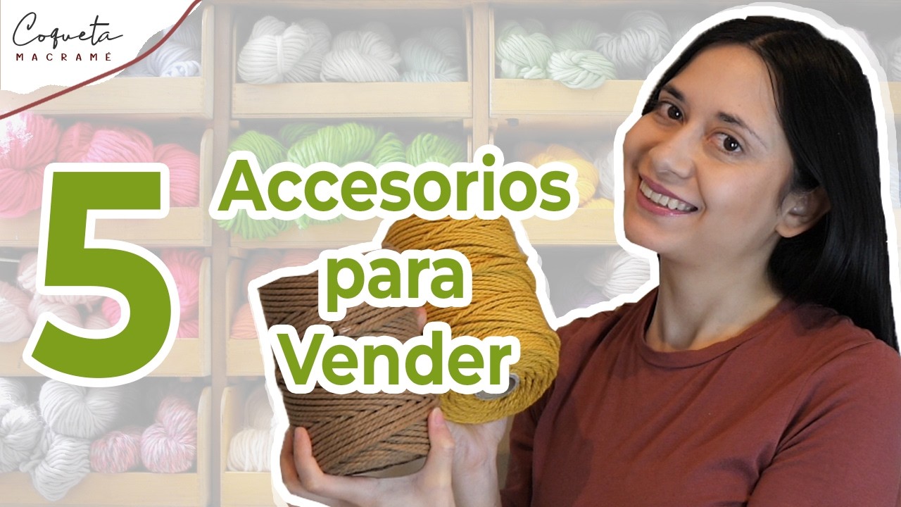 Gana Dinero con Macram&eacute;: 5 Ideas F&aacute;ciles y Rentables/Coqueta Macram&eacute;