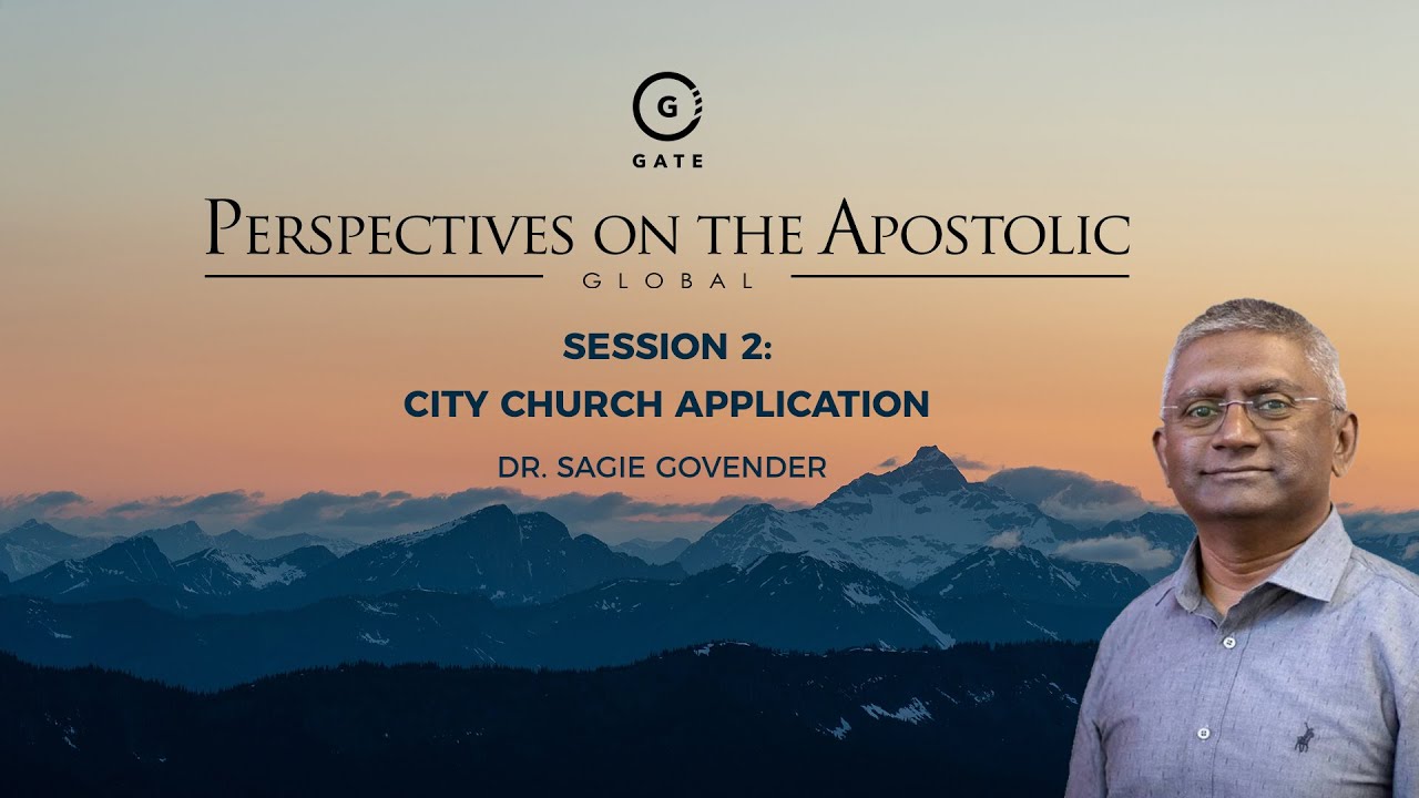 Dr Sagie Govender - City Church Application - Session 2 POA August 21