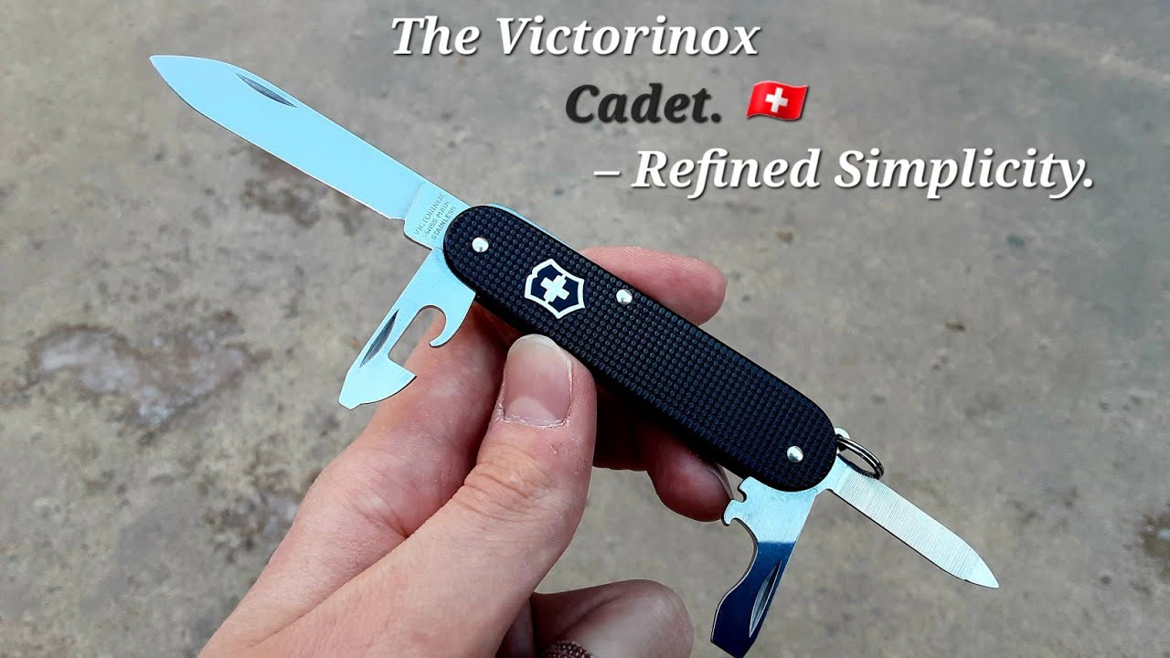 Швейцарский армейский нож Victorinox Cadet. &ndash; Изысканная простота.
