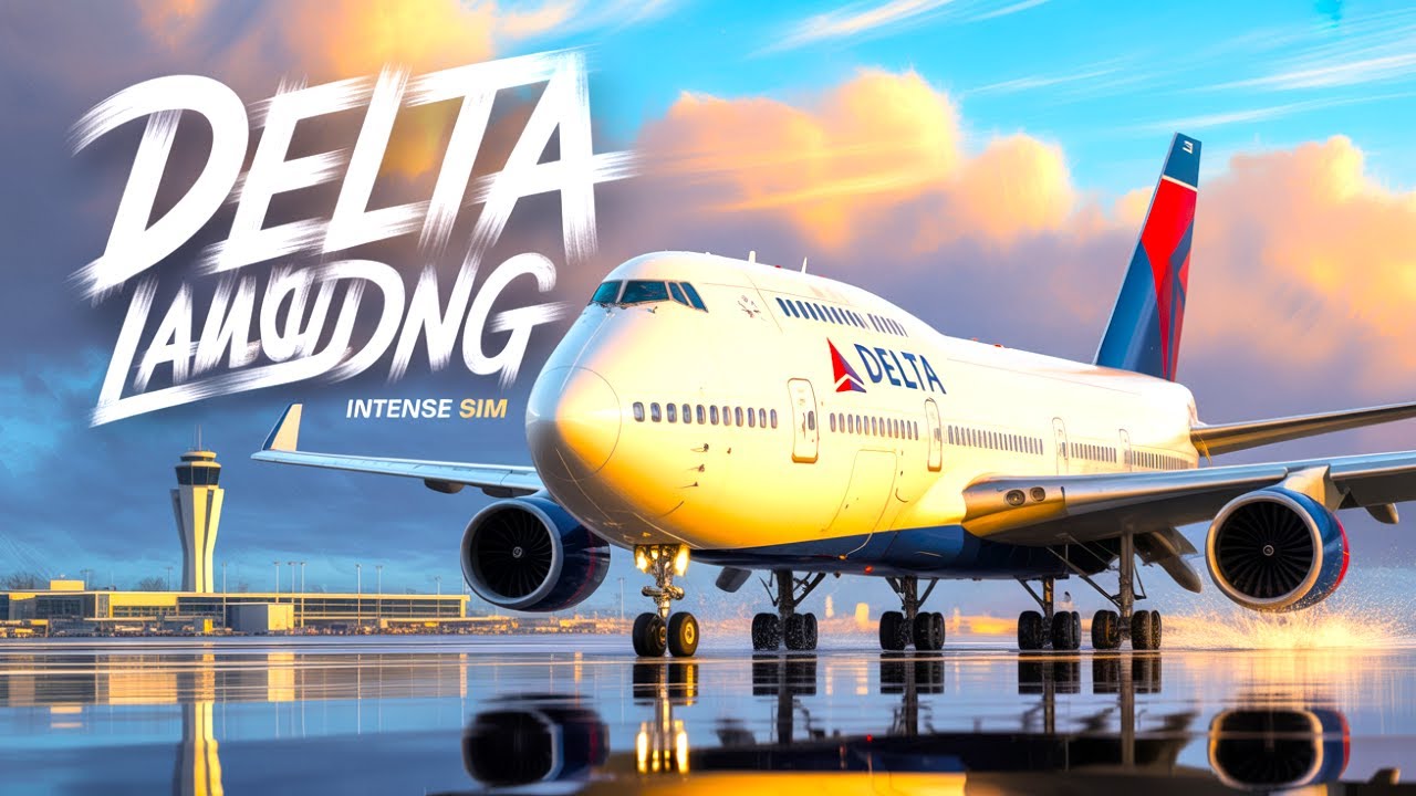 CRITICAL WARNING! Delta 747 DANGEROUS LANDING at Washington Dulles