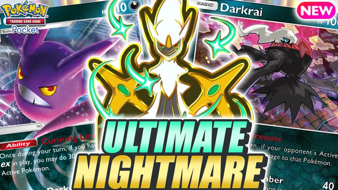 New DARKRAI & CROBAT Turn ARCEUS into an Absolute Nightmare ! - Pokemon TCG Pocket