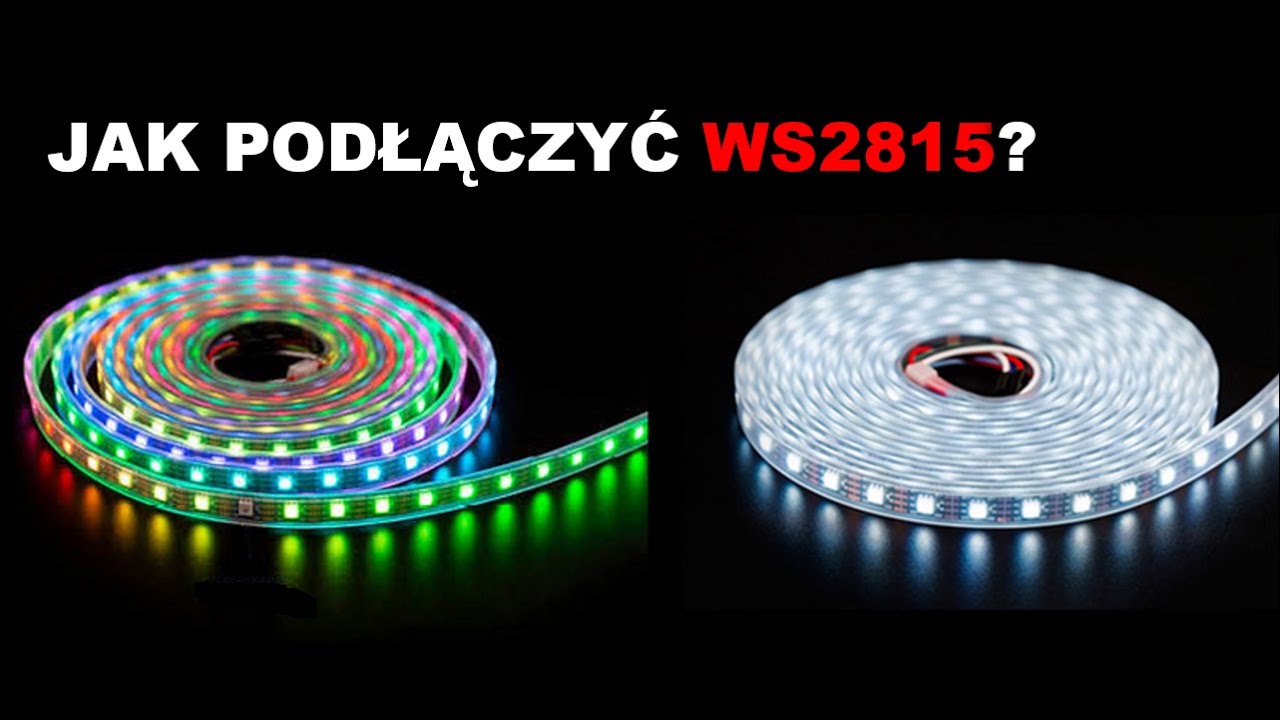 jak POPRAWNIE podłączyć ledy WS2815?