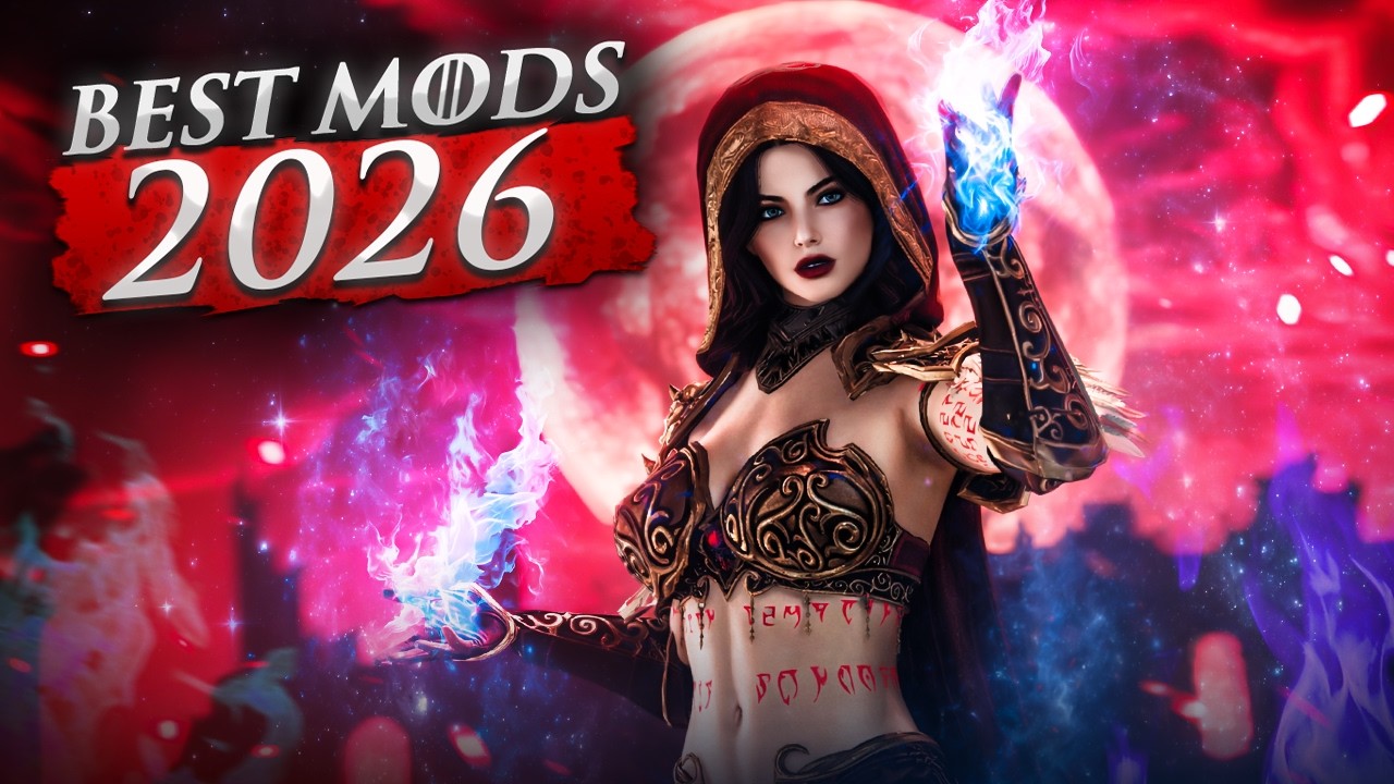Лучшие моды для Skyrim 2026 года | 30 модов за 15 минут