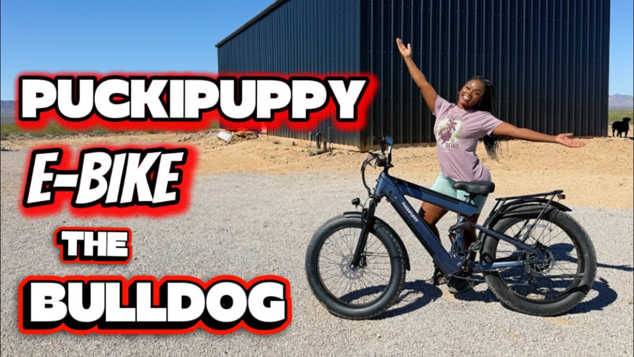ИДЕАЛЬНЫЙ ВНЕДОРОЖНЫЙ ЭЛЕКТРОВЕЛОСИПЕД ОТ PUCKIPUPPY! РАБОТАЕТ ОТ ДВУХ АККУМУЛЯТОРОВ ПО 48 В! СМО...