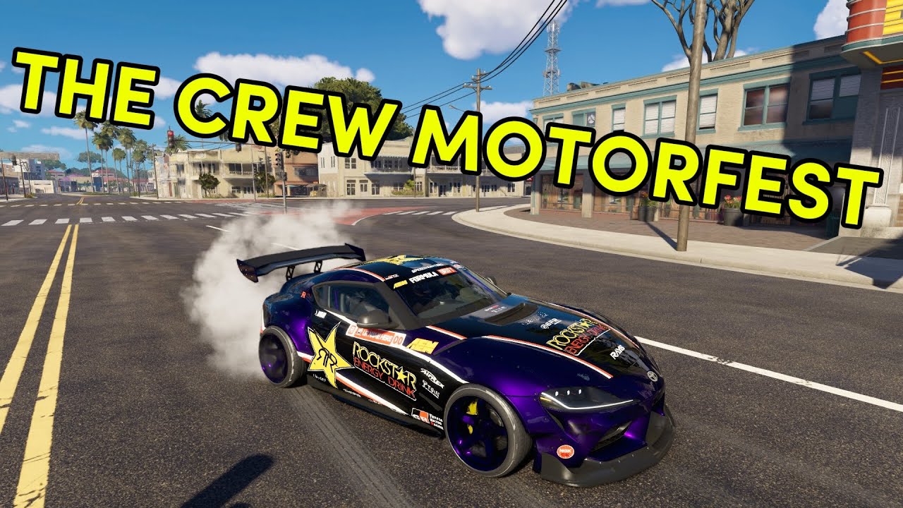 The Crew Motorfest Drifting with the Drift GR Supra