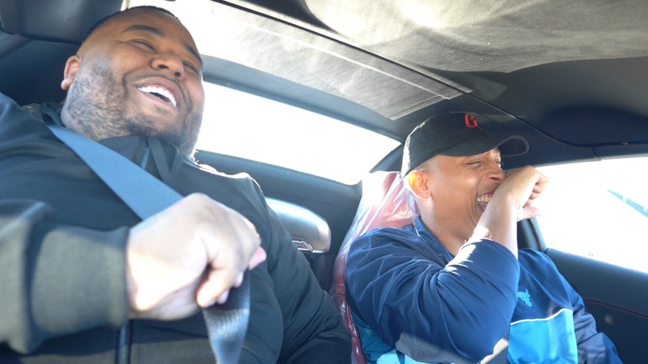 OMI IN A HELLCAT Gets SCARED After Letting Me Drive His NEW CAR!