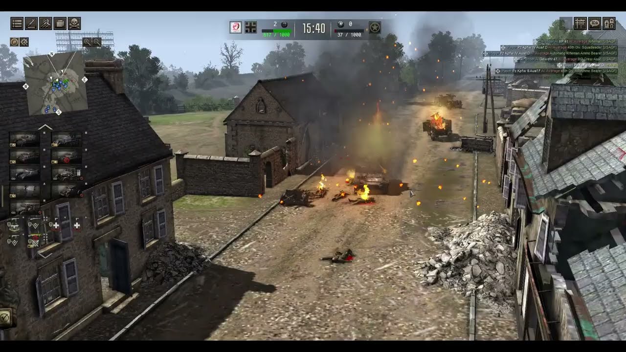 Gates of Hell: Ostfront 2cm FlaKvierling Crowd Control