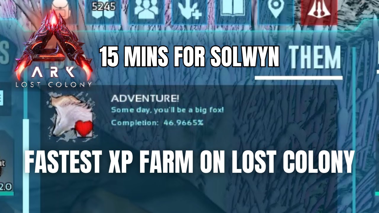 Fastest way to get Solwyn and Baby Reaper EXP  I  ASA Lost Colony