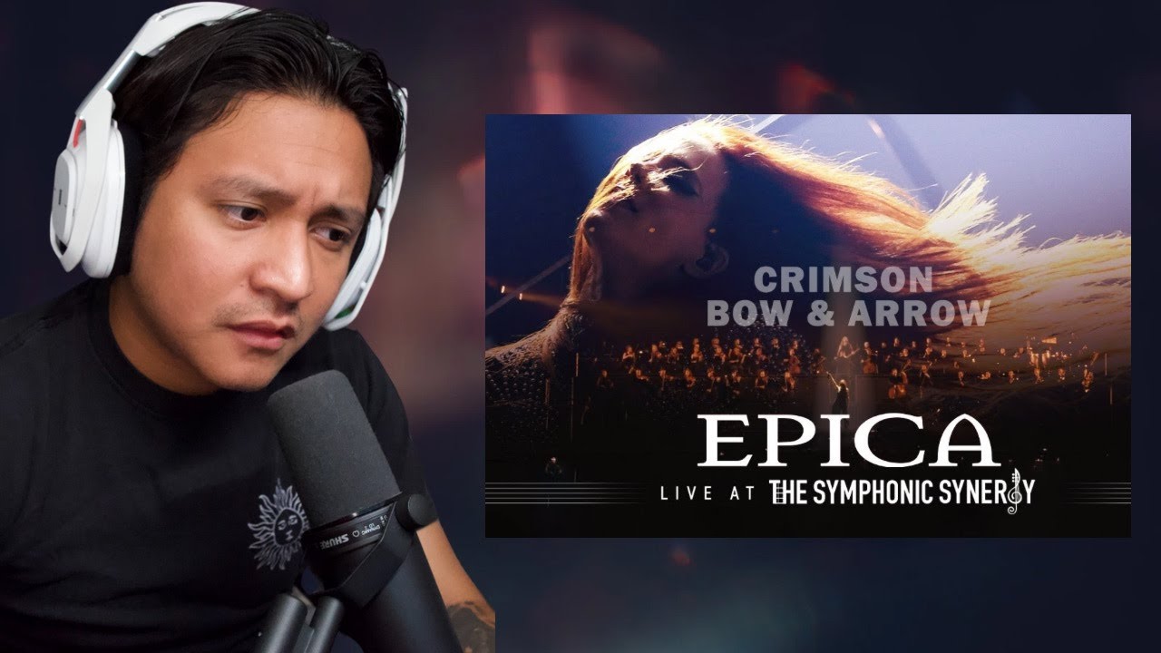 ATTACK ON TITAN! EPICA | Crimson Bow & Arrow live (Reaction)