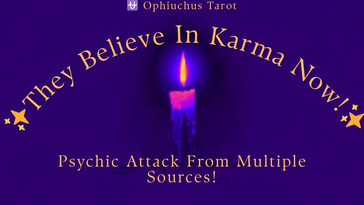 Karma Is So Real!✨Psychic Attack From Multiple Sources!🔮