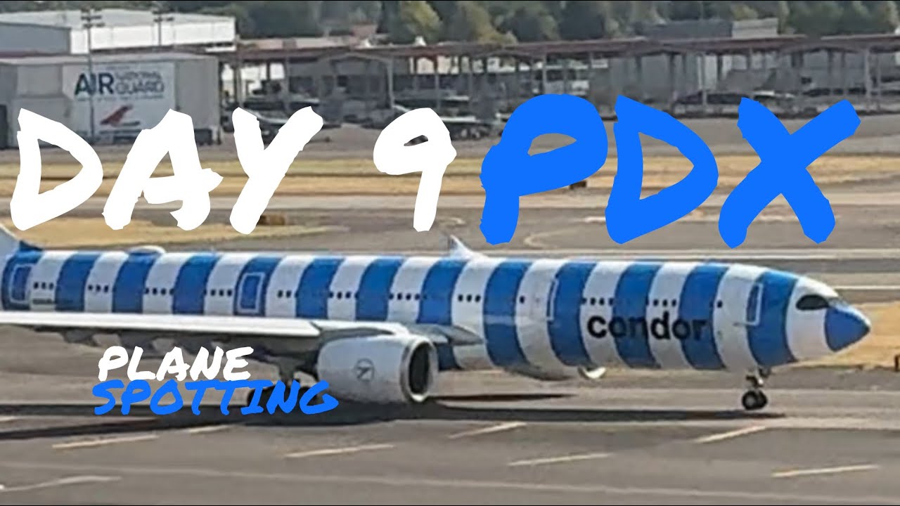 Portland International Airport - KPDX - Planespotting Day 9