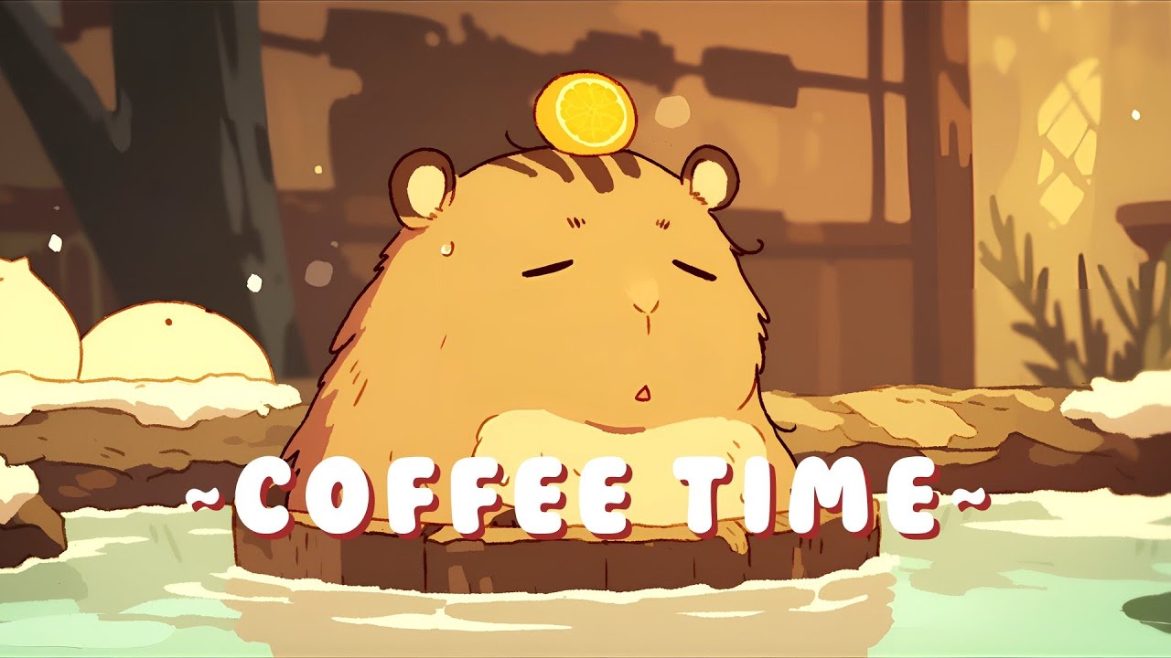 Capybara Chill Radio - Relaxing Tunes Collection ~ Quiet Moments ~ 📚 🎵