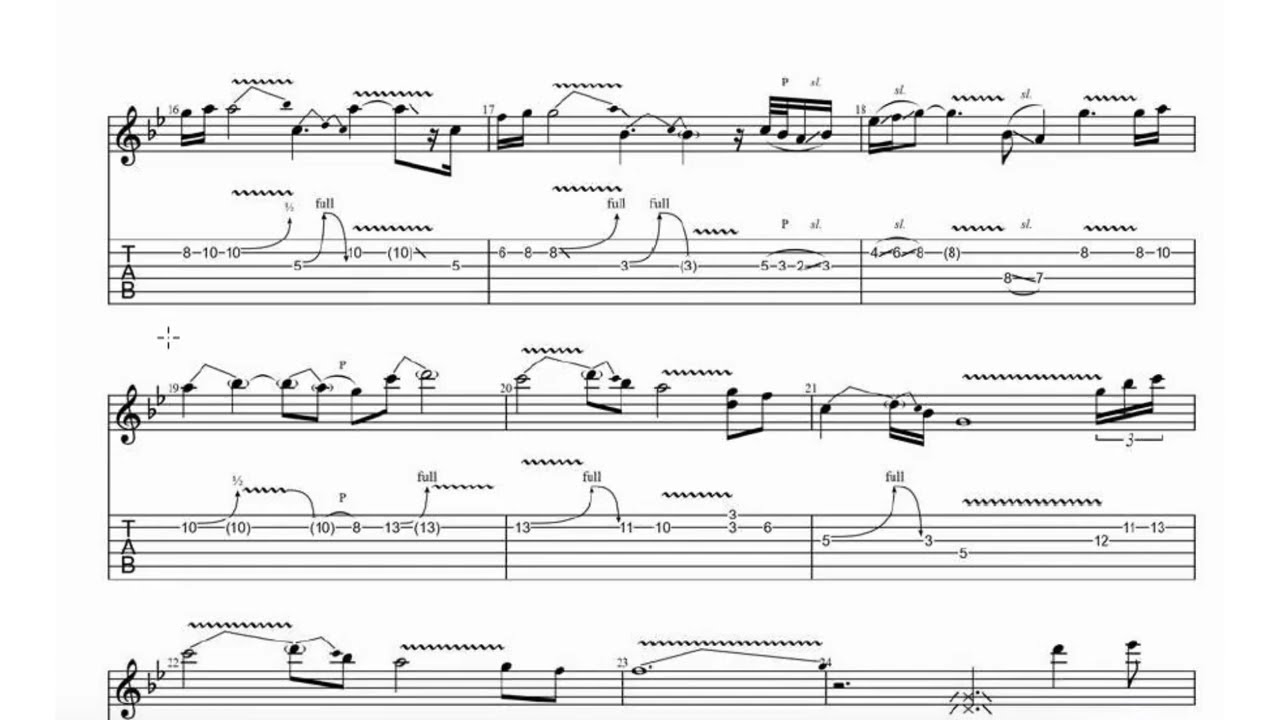 Gary Moore – The Loners (Backing track + Guitar tab)