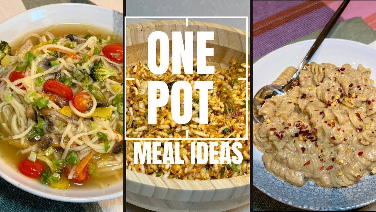 5 ONE POT MEALS l LAZY DAY COOKING l QUICK MEAL IDEAS l EASY INDIAN RECIPES @waatsonmyplate