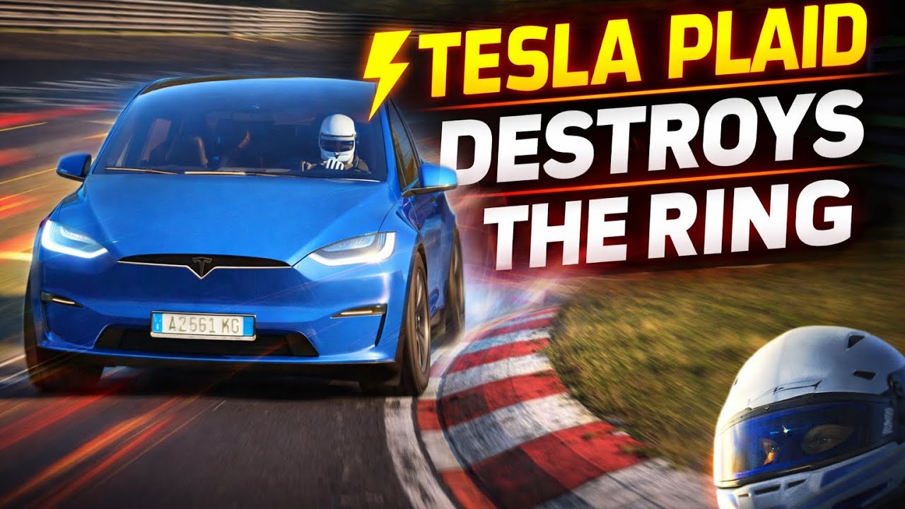AC: Tesla Model X Plaid on the Nordschleife | 0–250 km/h Madness