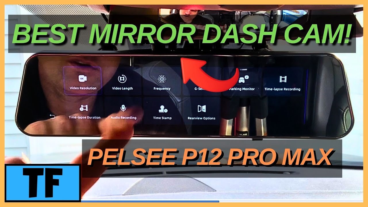 Pelsee P12 Pro Max 4K Front and Rear Dashcam Review - Smart Driving with ADAS & BSD!