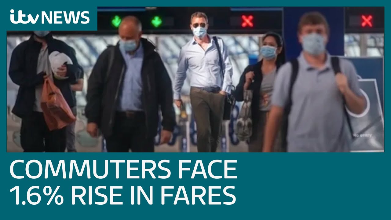 Rail commuters face 1.6% rise in fares | ITV News