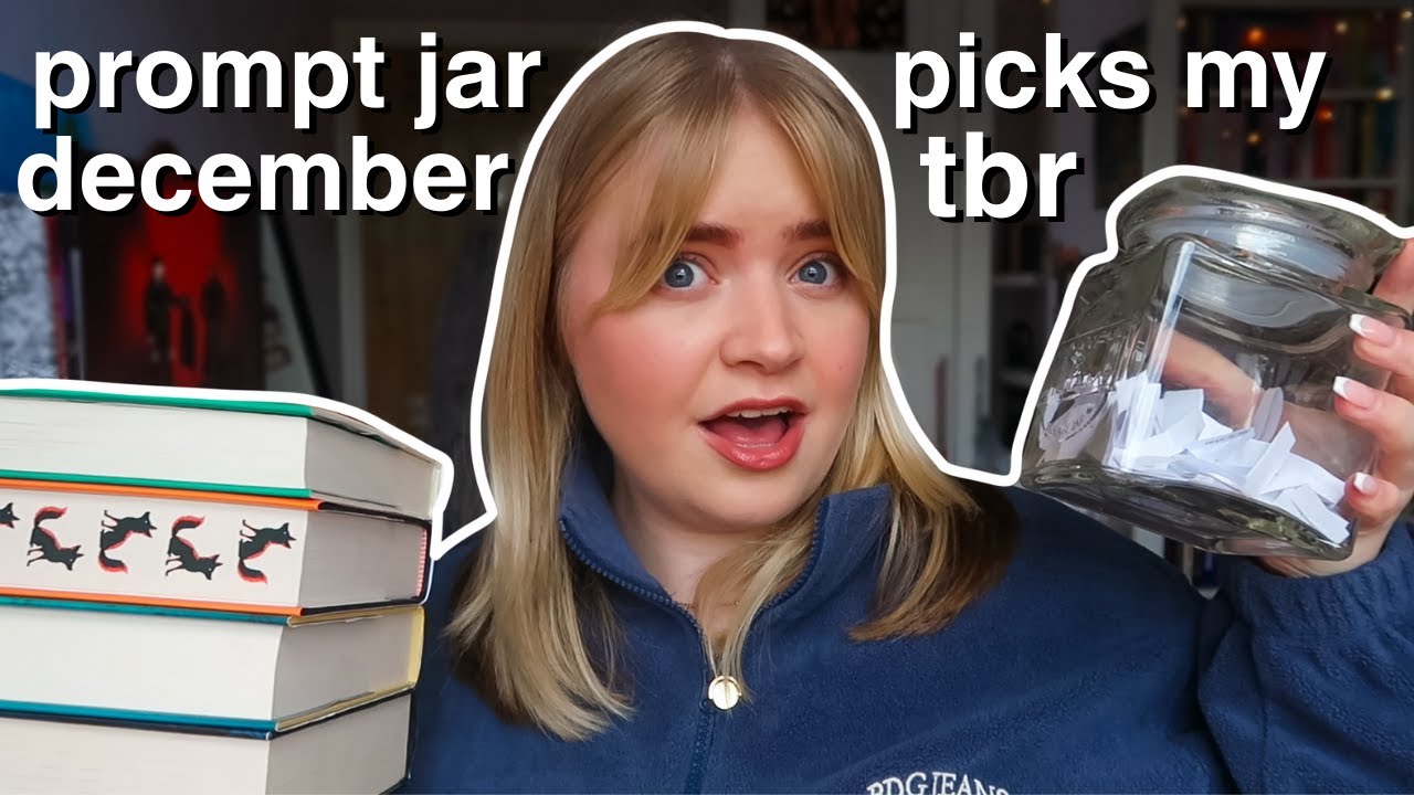TBR PROMPT JAR выбирает мои книги для чтения в декабре | декабрь 2025 tbr