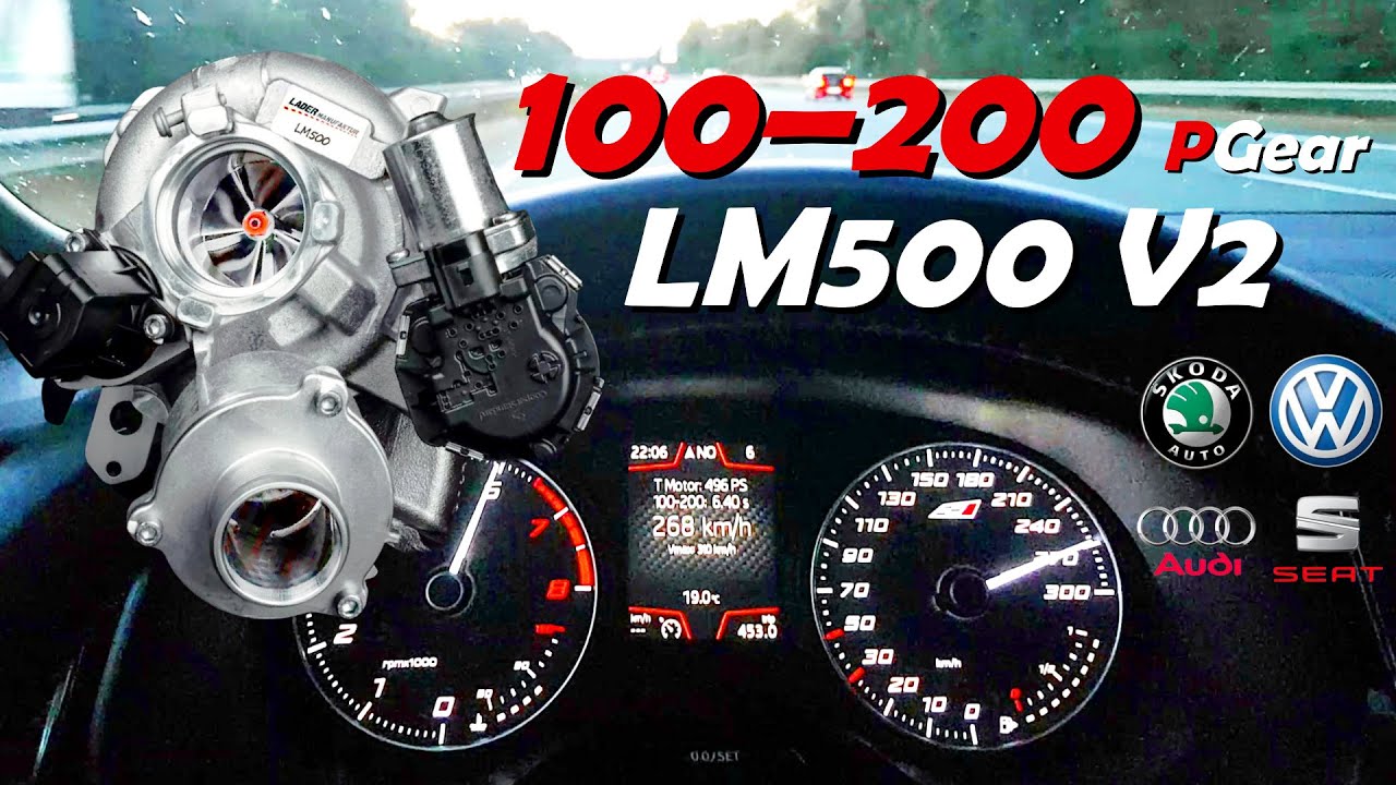 LM500 V2 Turbo Upgrade Tuningteile.de / Ladermanufaktur 100-200 Leon Cupra 5F MK3 280 290 300