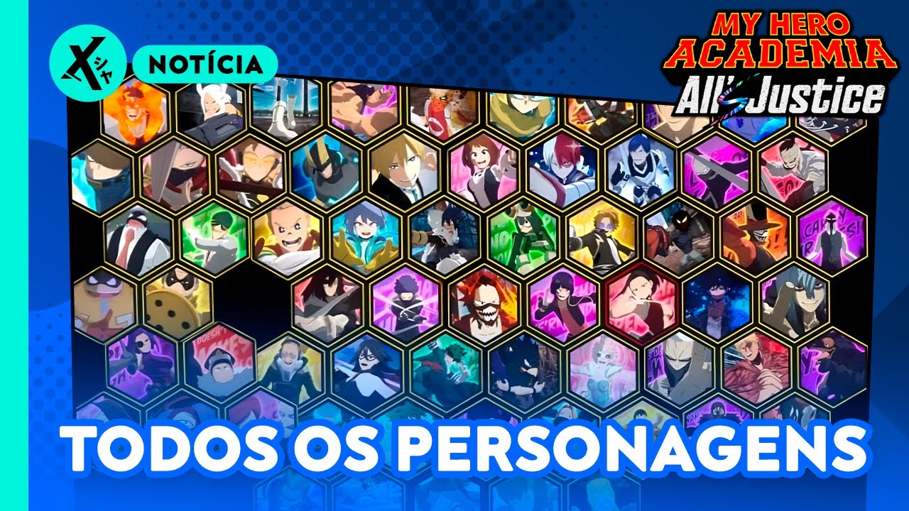 Todos os 68 personagens jogáveis de My Hero Academia All's Justice
