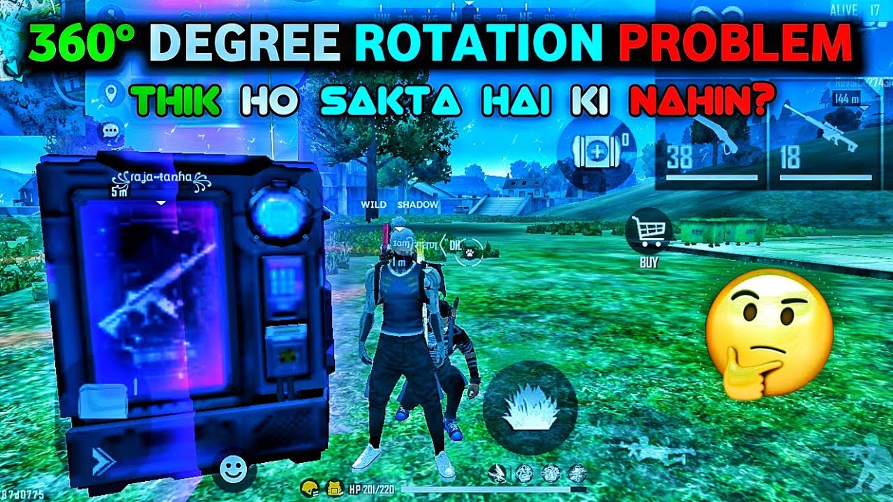 Free Fire Mai 360° Degree Rotation Problem Kya Thik Ho Sakta Hai?