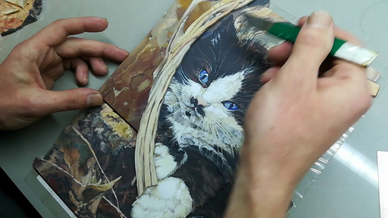 Флорентийская мозаика. 