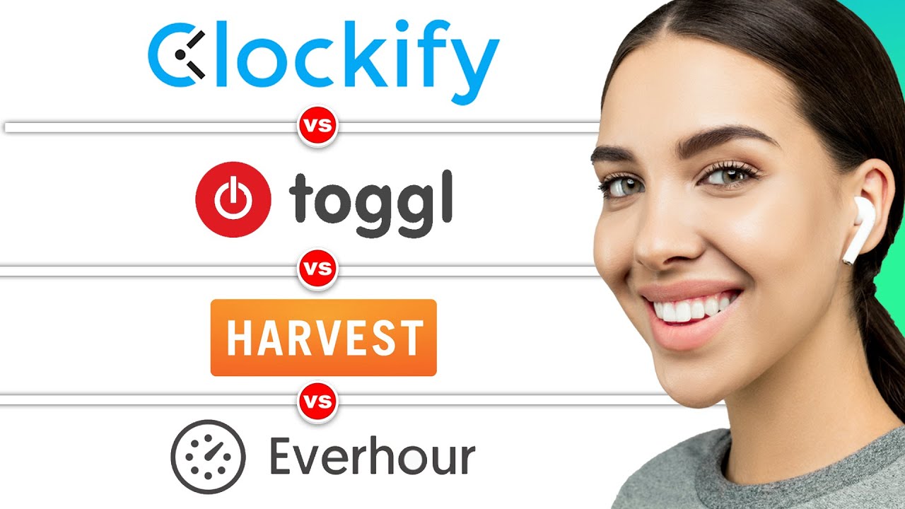 Best Time Tracking Software in 2025 | Clockify vs Harvest vs Toggl vs Everhour