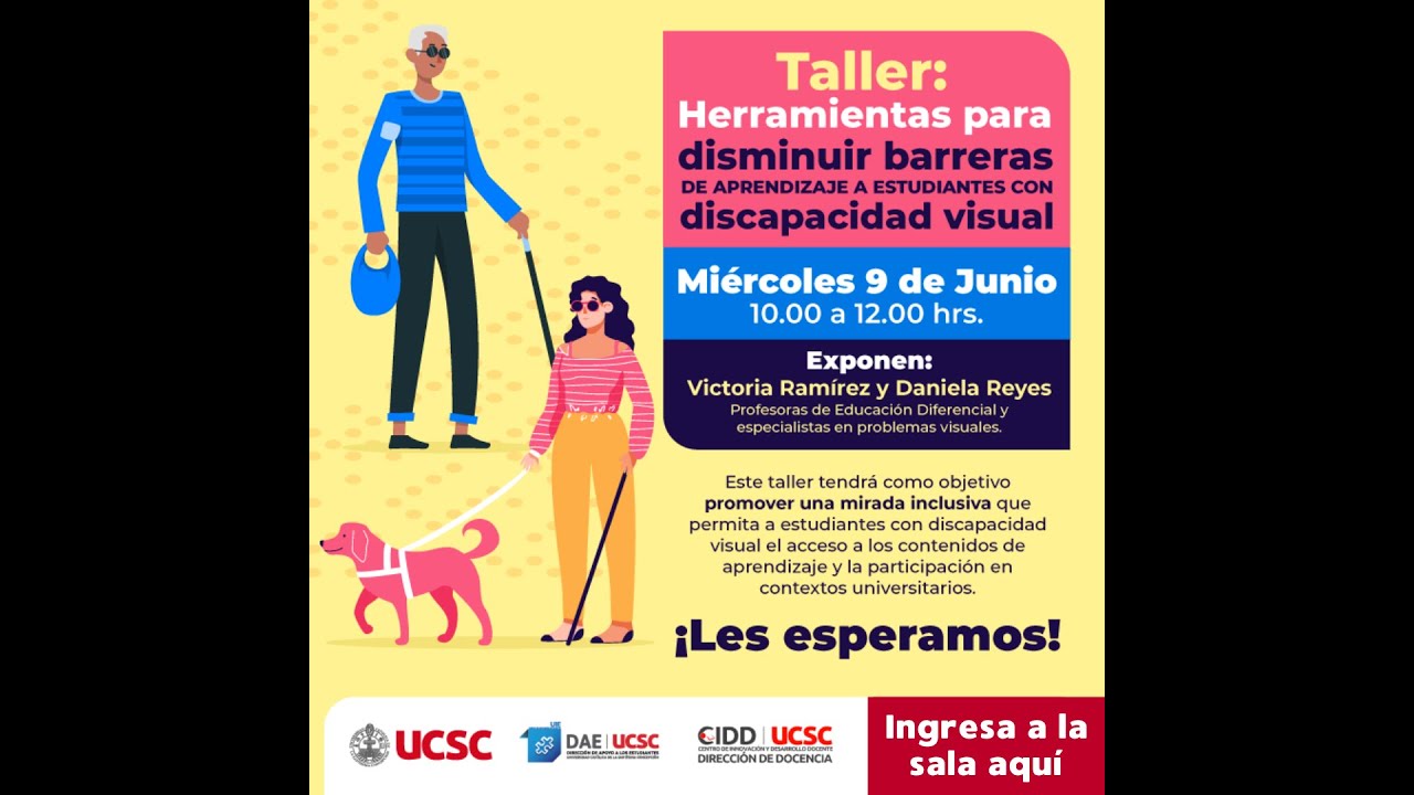 Herramientas para disminuir barreras de aprendizaje a estudiantes con discapacidad visual