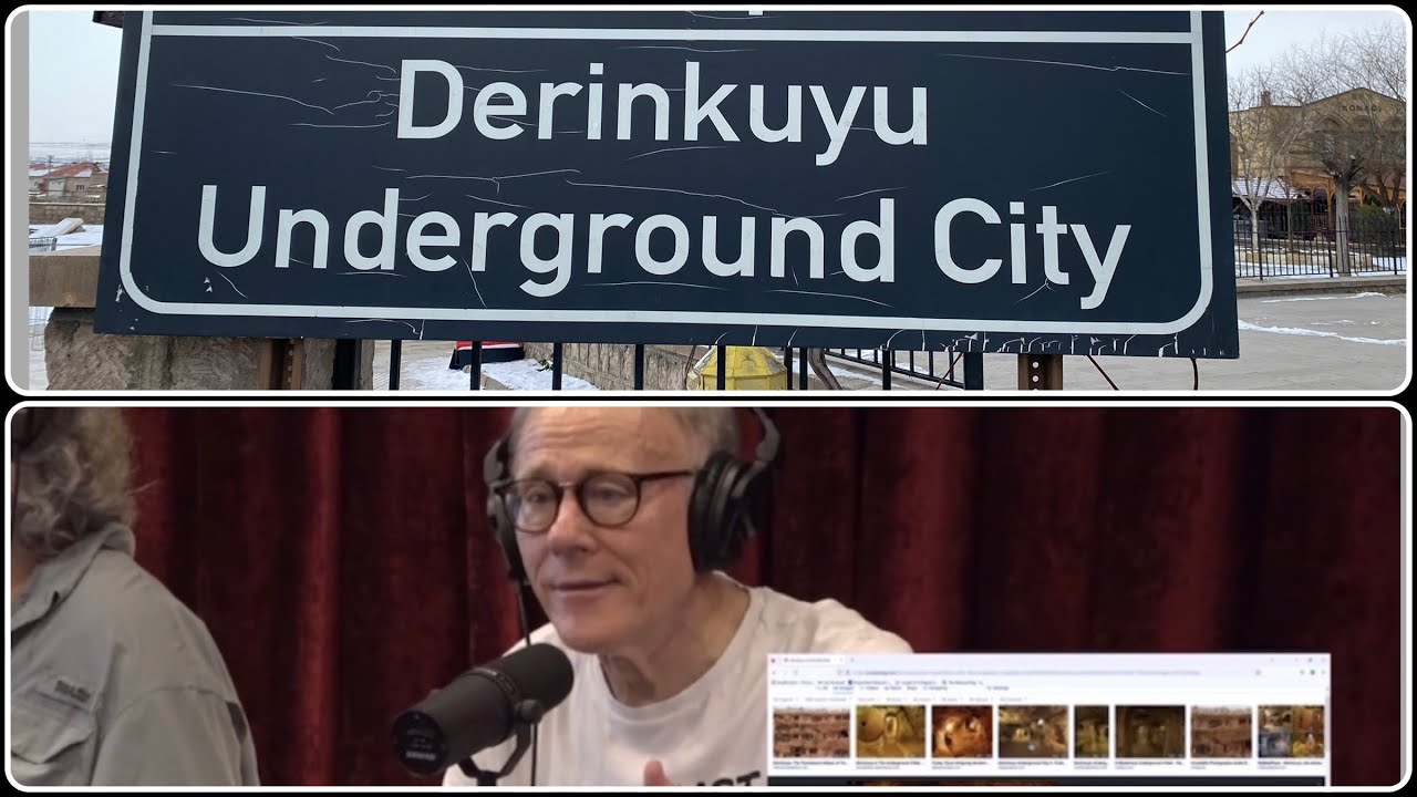 Graham Hancock and Derinkuyu the underground city in Turkey.
