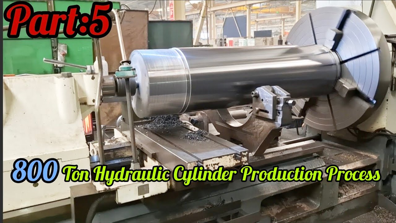 1550x430mm Rod process/800 tons hydraulic cylinder/PART 5